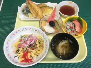 8月のランチ